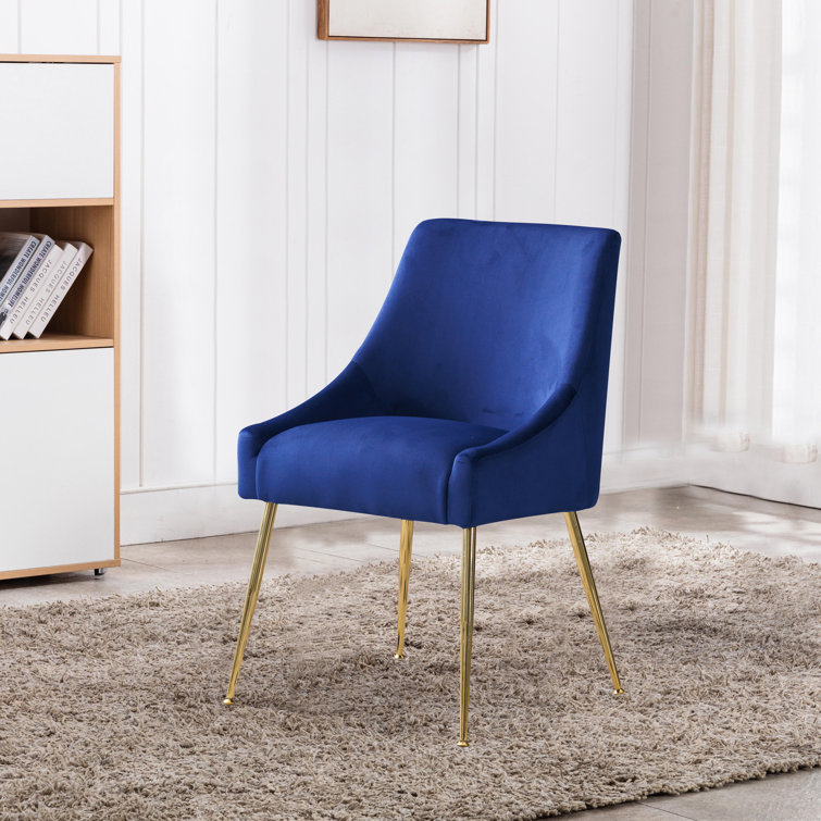 Everly Quinn Tufted Velvet Parsons Chair Wayfair